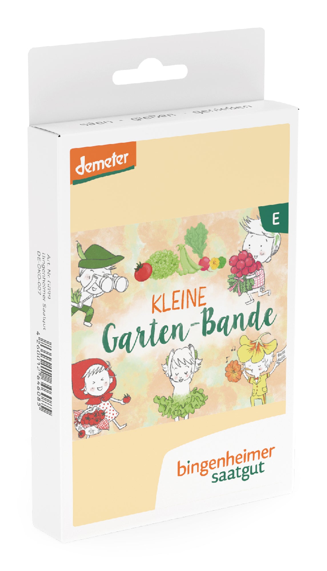 KinderKollektion - Kleine Gartenbande - Saatgutbox | BIO Samen-Sets von Bingenheimer Saatgut